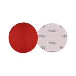 Disco de Lixa de Papel 4 101 mm 1200 Grãos para lixadeira / Velcro p/ Lixadeira Orbital